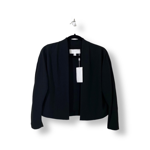 HUGO BOSS Jesma Open Front Short Jacket Black - Picture 2 of 7